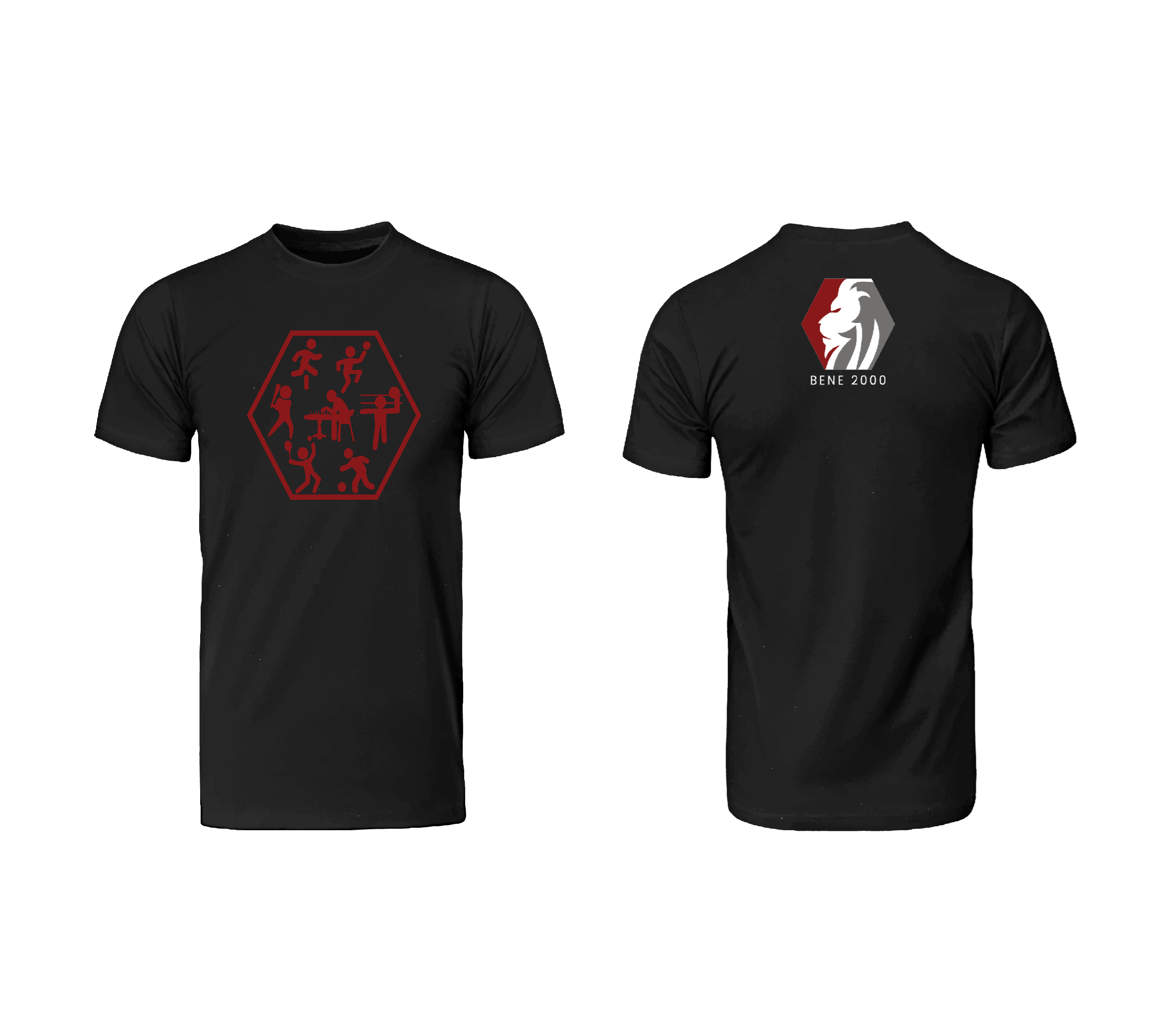 Black Shirt Front